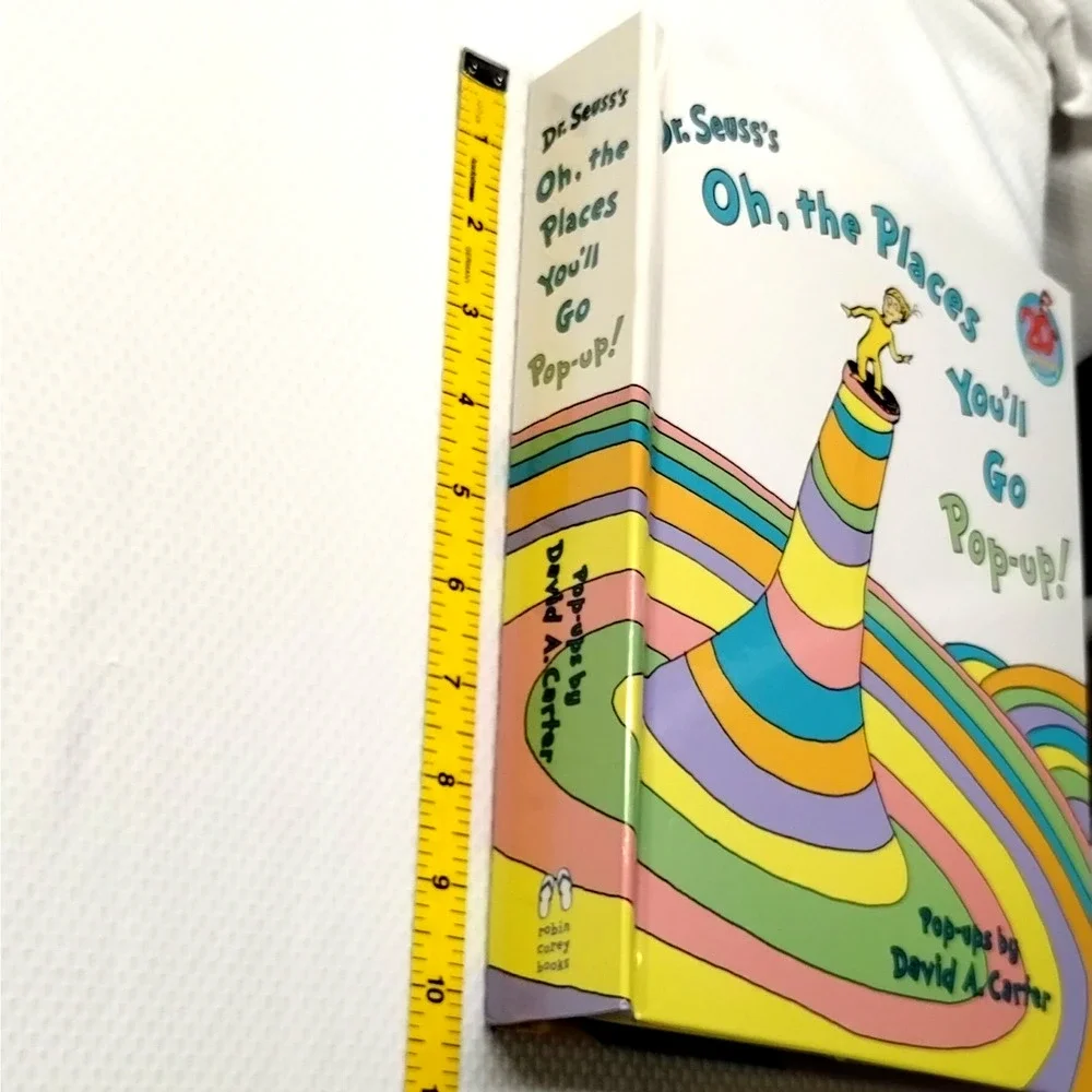 Dr Seuss Oh The Places You Will Go Pop Up David Carter 2010 First Edition Book